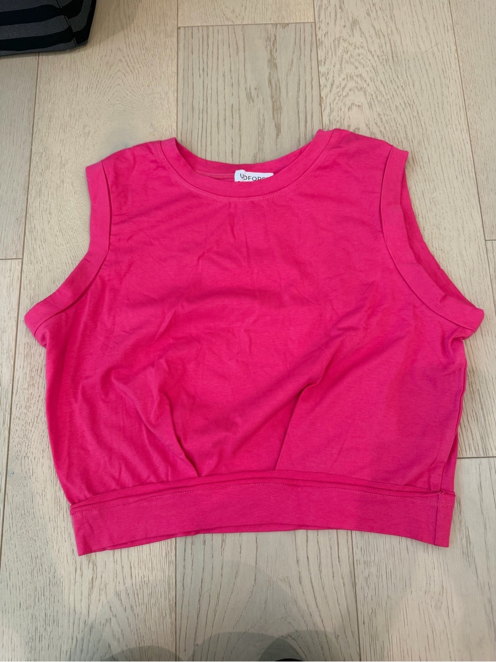 Gymboree Bright Pink Cropped Tank Top